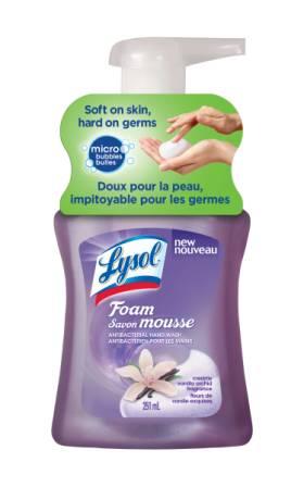 LYSOL Foam Antibacterial Handwash  Creamy Vanilla Orchid